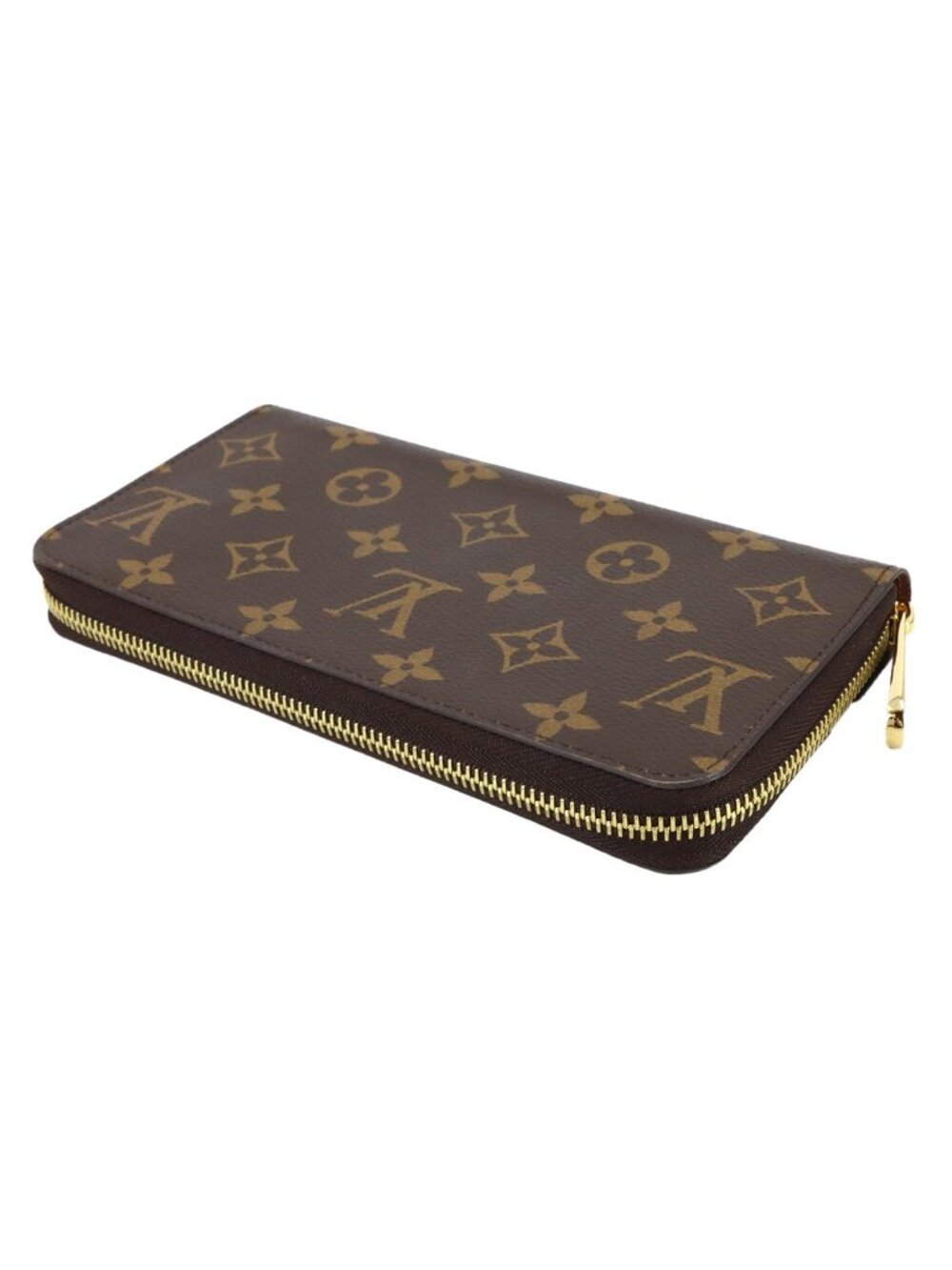 Louis Vuitton Monogram Zippy Wallet Zip Around Brown - Picture 5 of 8